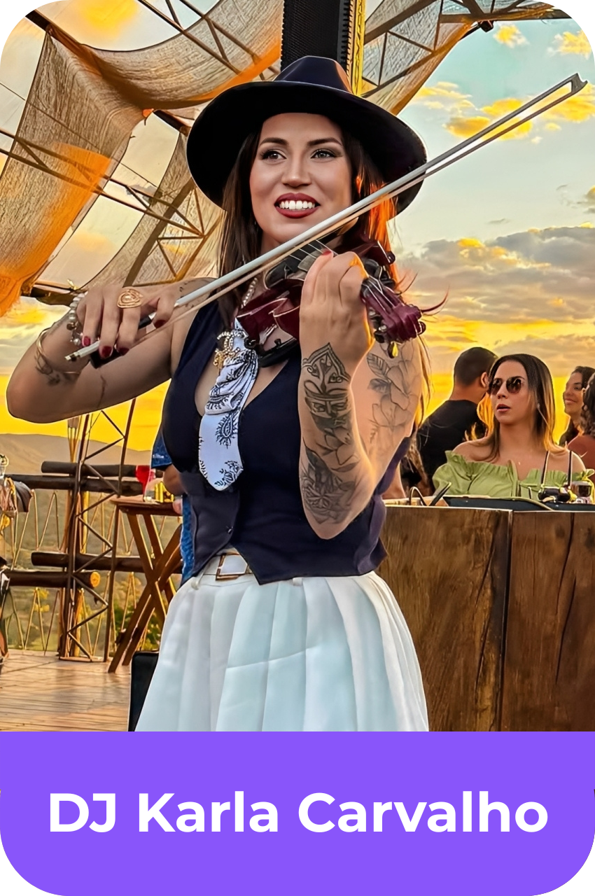 Atração: DJ Karla Carvalho